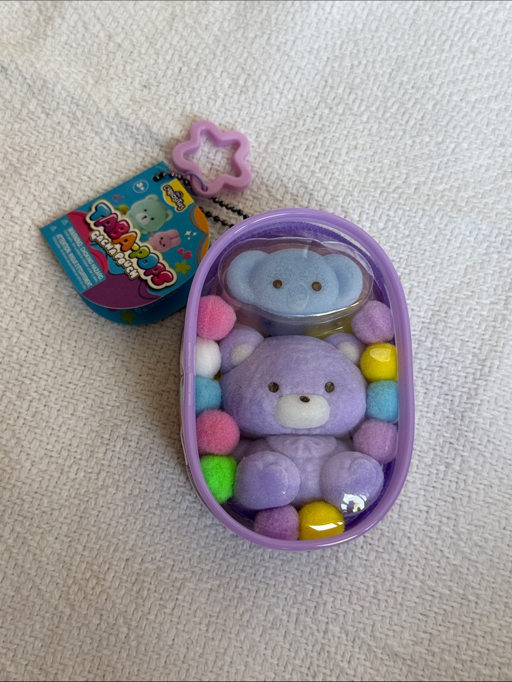 ORB Toys - Purple Bear & Blue Elephant Taba-Pops Gacha Pouch (Five Below)